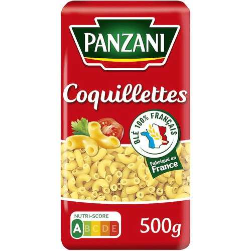 Panzani Coquillette Pasta 500g