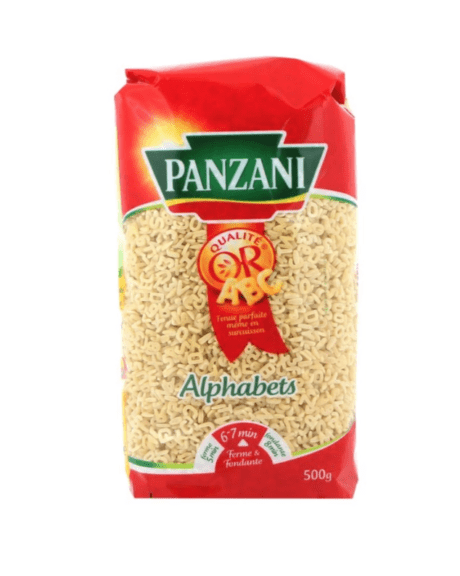 Panzani Alphabet Pasta