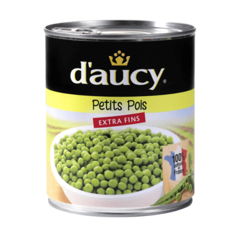 Daucy green peas