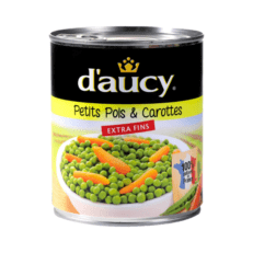 Daucy Green Peas with carrots 530g
