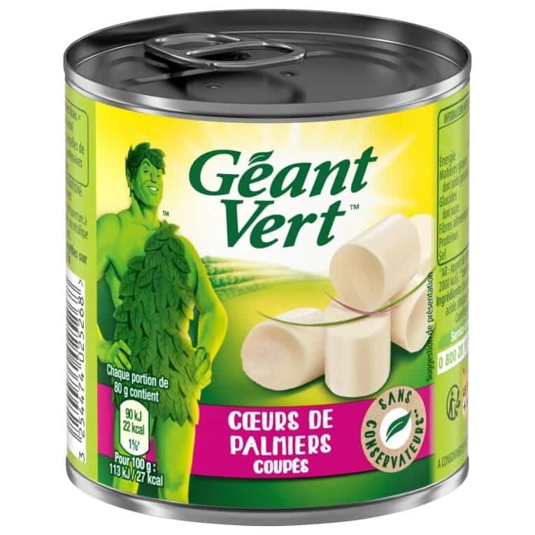 Geant vert palm hearts