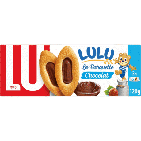 LU Barquette chocolate 120G