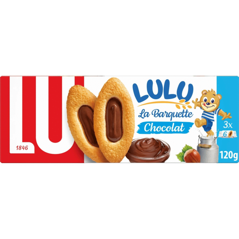 LU Barquette chocolate 120G