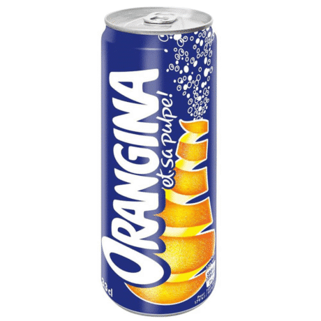 Orangina cans 330ml x6
