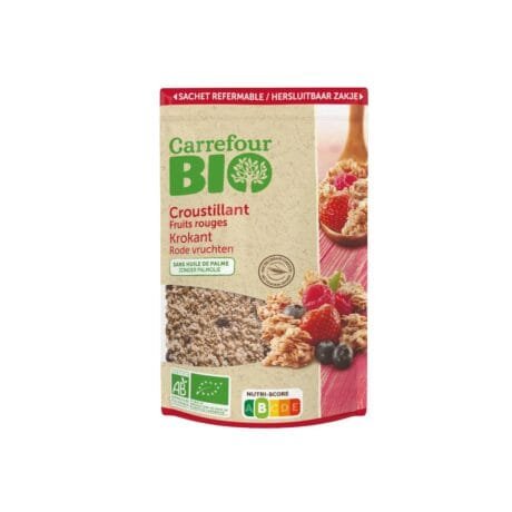 muesli red fruits