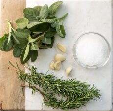 Salt, Herbs & oils