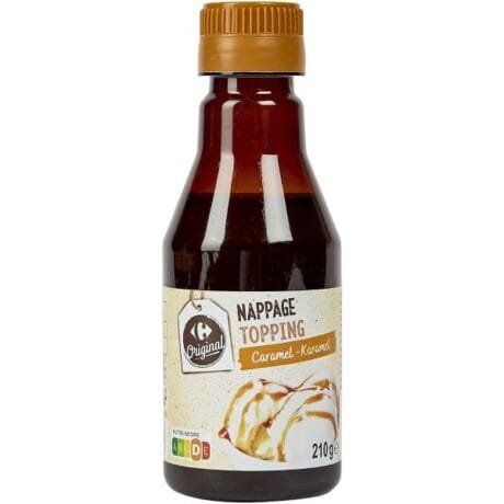carrefour caramel topping