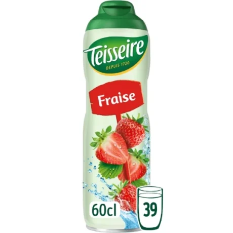 Teisseire strawberry syrup 60cl