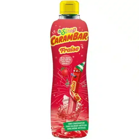 Carambar Strawberry Syrup 75cl