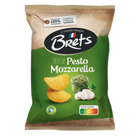 Brets Pesto Mozzarella 125g
