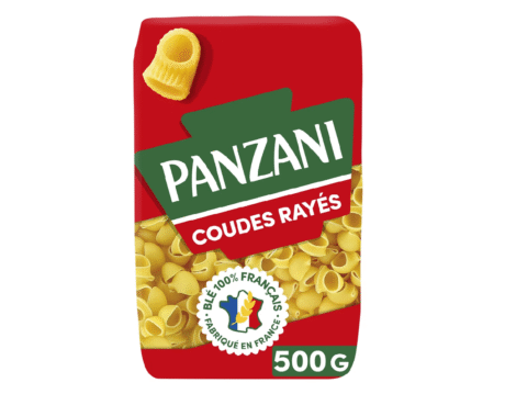 Panzani Coude Rayes 500G