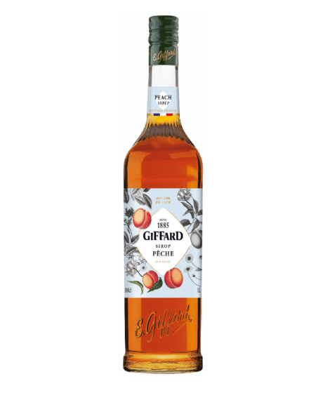 Giffard Peach Syrup 1L