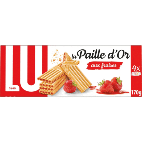 LU Strawberry Paille 170G