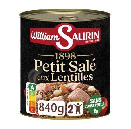 william saurin petit salé 840g