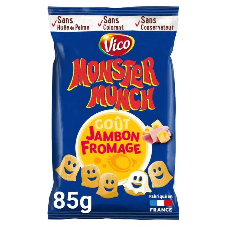 Monster Munch Ham Cheese 85G