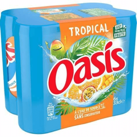 Oasis Tropical 6x33cl