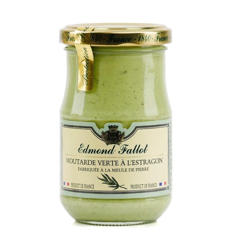 Edmond Fallot Mustard Tarragon Glass Jar 210g