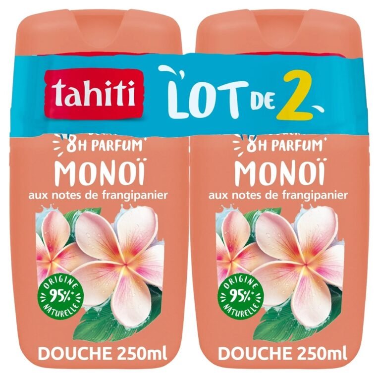 tahiti monoi and frangipani shower gel