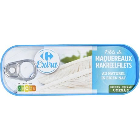 Carrefour White wine mackerel fillets 176G