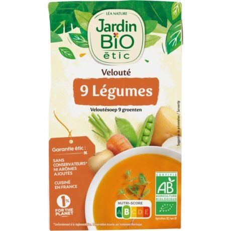 Jardin Bio 9 Vegetables Soup 1L