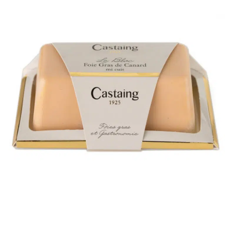 Castaing Foie gras mi-cuit 200G