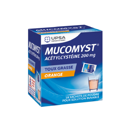 Mucomyst Orange 200mg