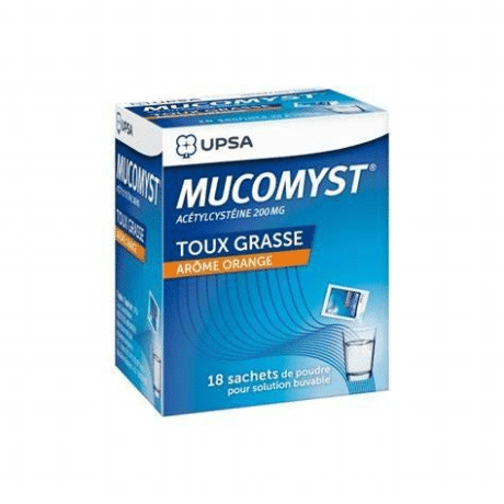 Mucomyst Orange 200mg
