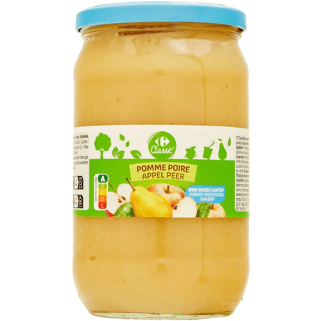 Carrefour Apple/Pear Puree (No added sugar) 710G