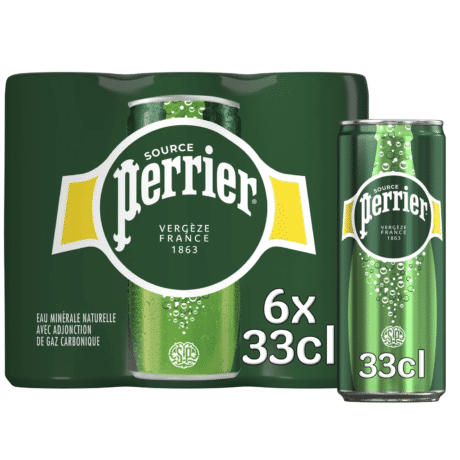 Perrier can 6x33cl