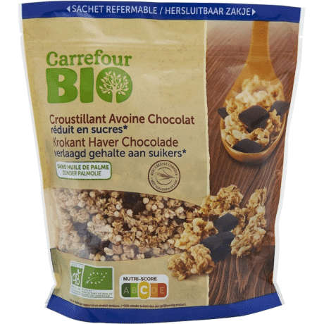Carrefour Bio Avoine Chocolat 500G