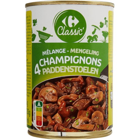 Carrefour 4 Mushrooms 225G