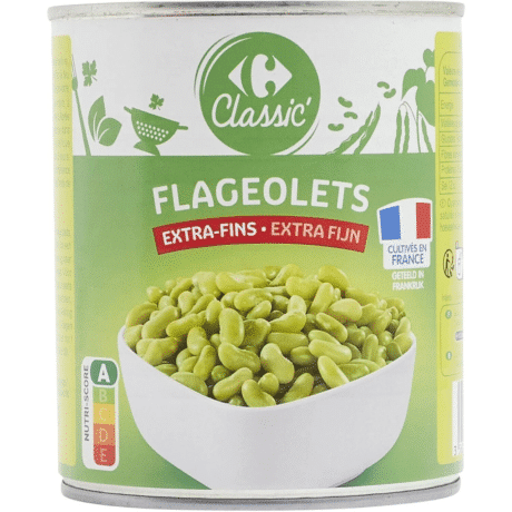 Carrefour Flageolet Extra-Fin 530G