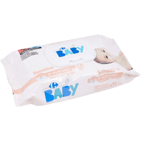 Carrefour Baby Sensitive Wipes x72