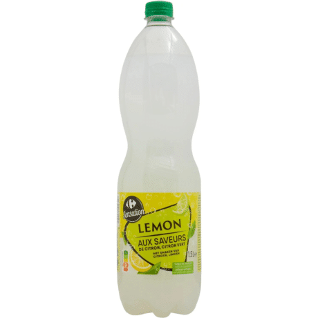 Carrefour Lemon Sparkling Water 1.5L