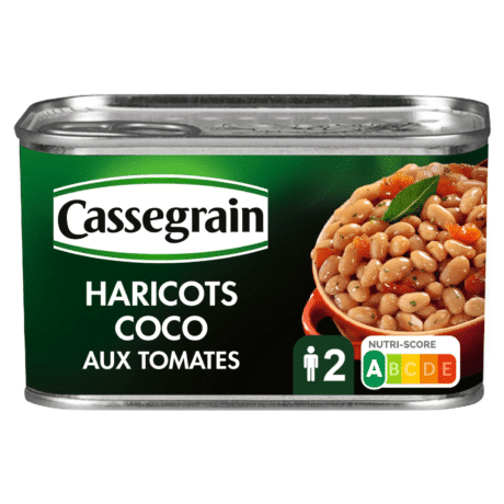 Cassegrain Haricots Coco Tomato 435G