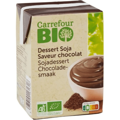 Carrefour Bio Chocolate soy dessert 530G