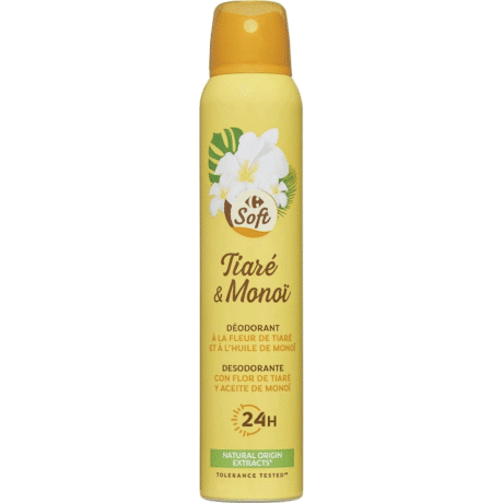 Carrefour Tiare & Monoi Deodorant 200ml