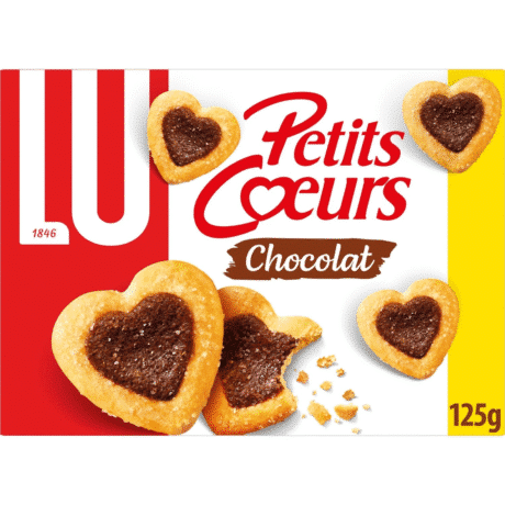 LU Petit coeur 125g