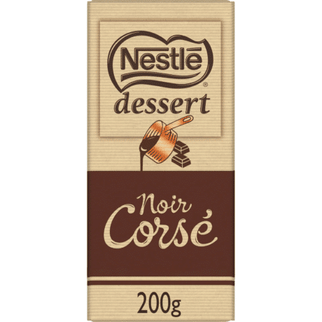 Nestle Tablette de chocolat noir corsé 200G