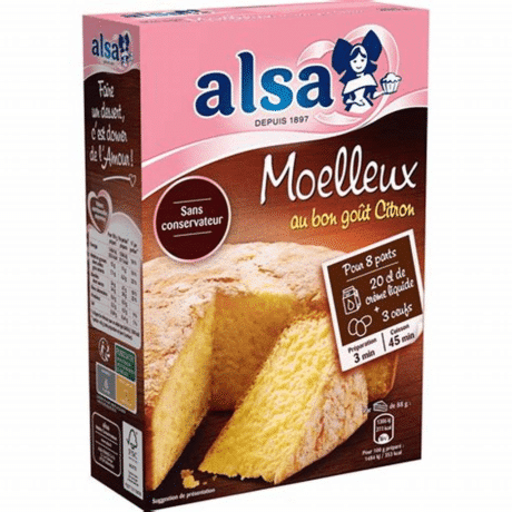 Alsa Lemon Cake Preparation 435G