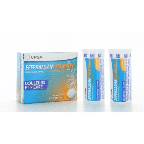 Efferalgan Vitamine C 500mg/200mg 16 comprimés effervescents