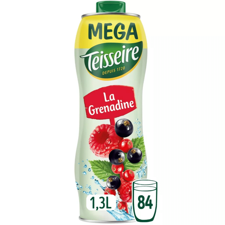Teisseire Grenadine Syrup 130cl
