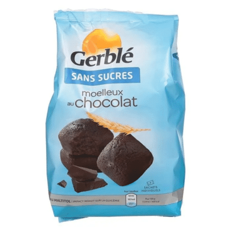 Gerble Moelleux Choco No added Sugar 196G