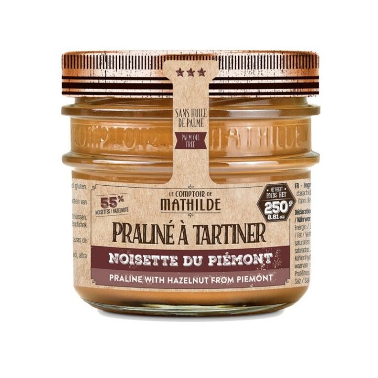 comptoir de mathilde praline with hazelnut