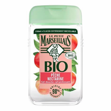 Le Petit Marseillais Peach Nectarine Organic Shower Gel 250ml
