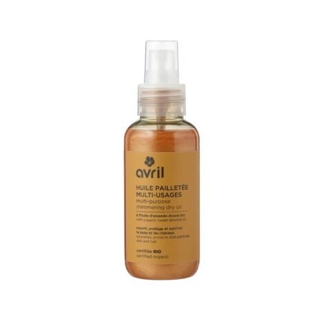 avril shimmering dry oil