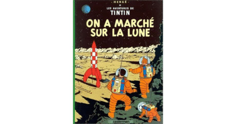 Tintin - On a marché sur la lune