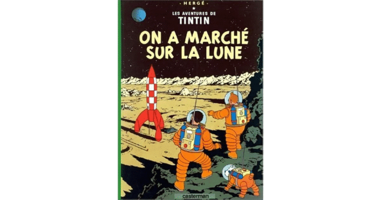 Tintin - On a marché sur la lune