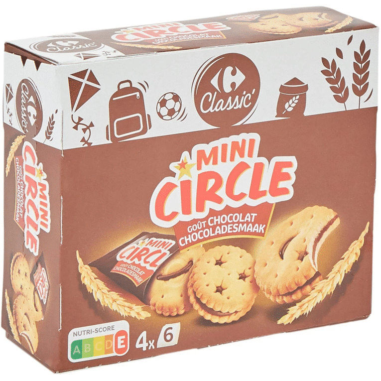Carrefour Chocolate Mini Circle 168G