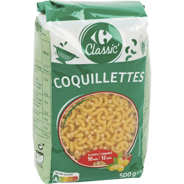 Carrefour Coquillette 500G